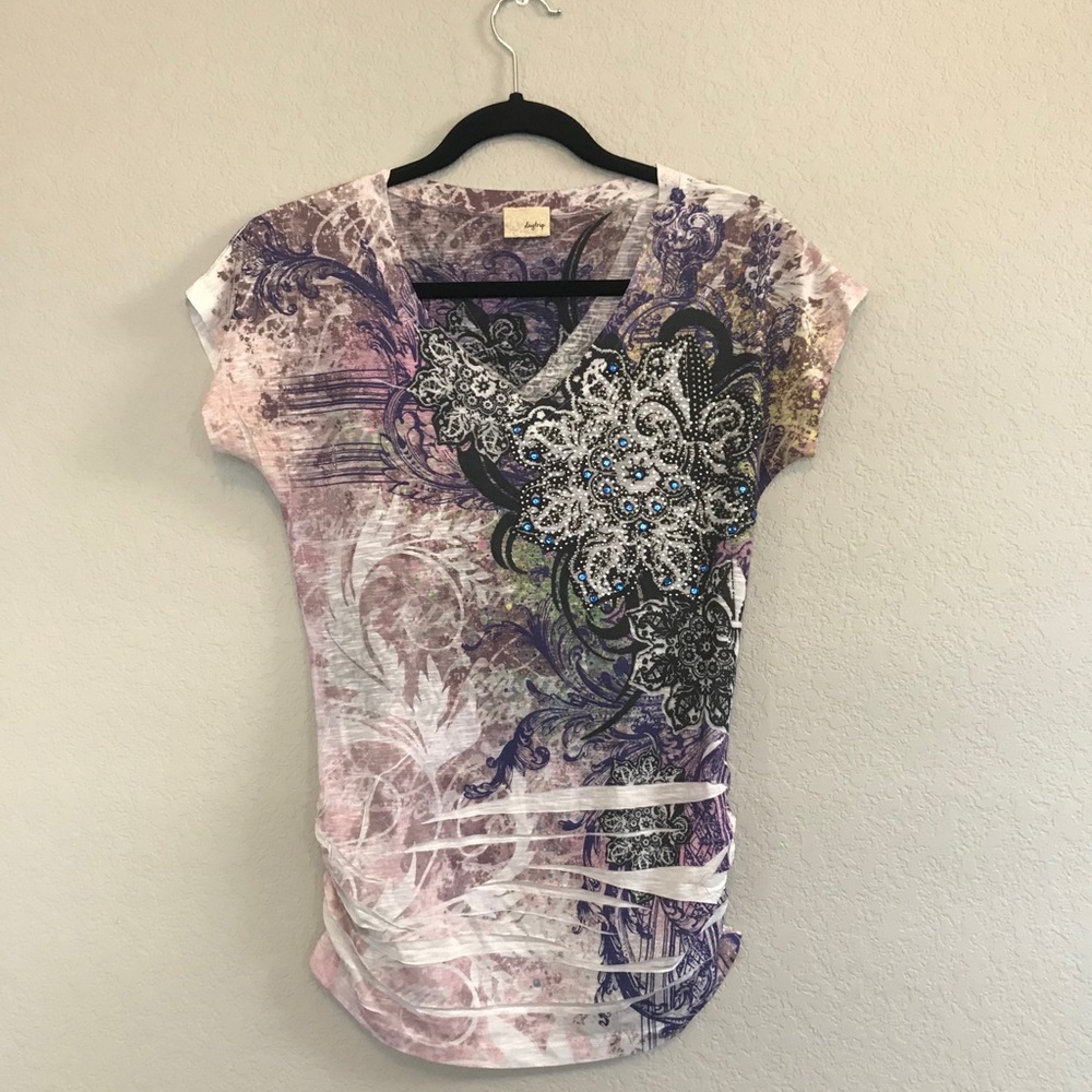 Buckle Daytrip Sequin Top